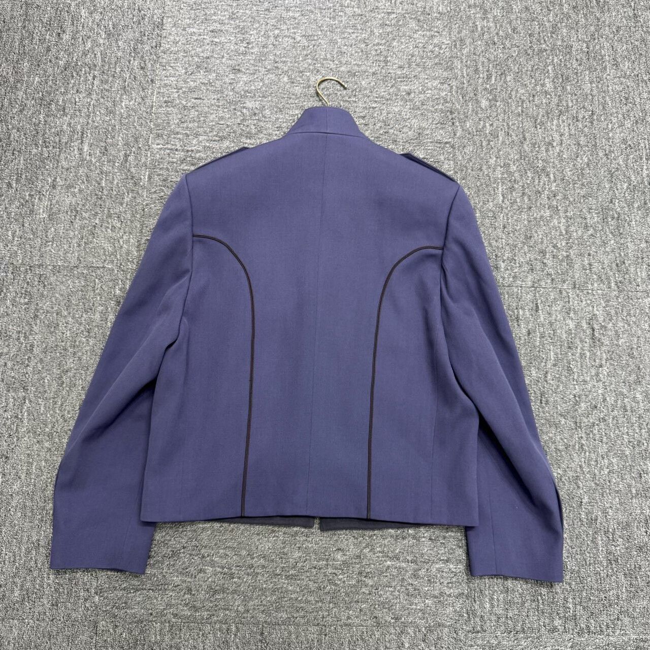 Dior Dior Purple Wool Suit Jacket Size US L / EU 52-54 / 3 - 2 Thumbnail