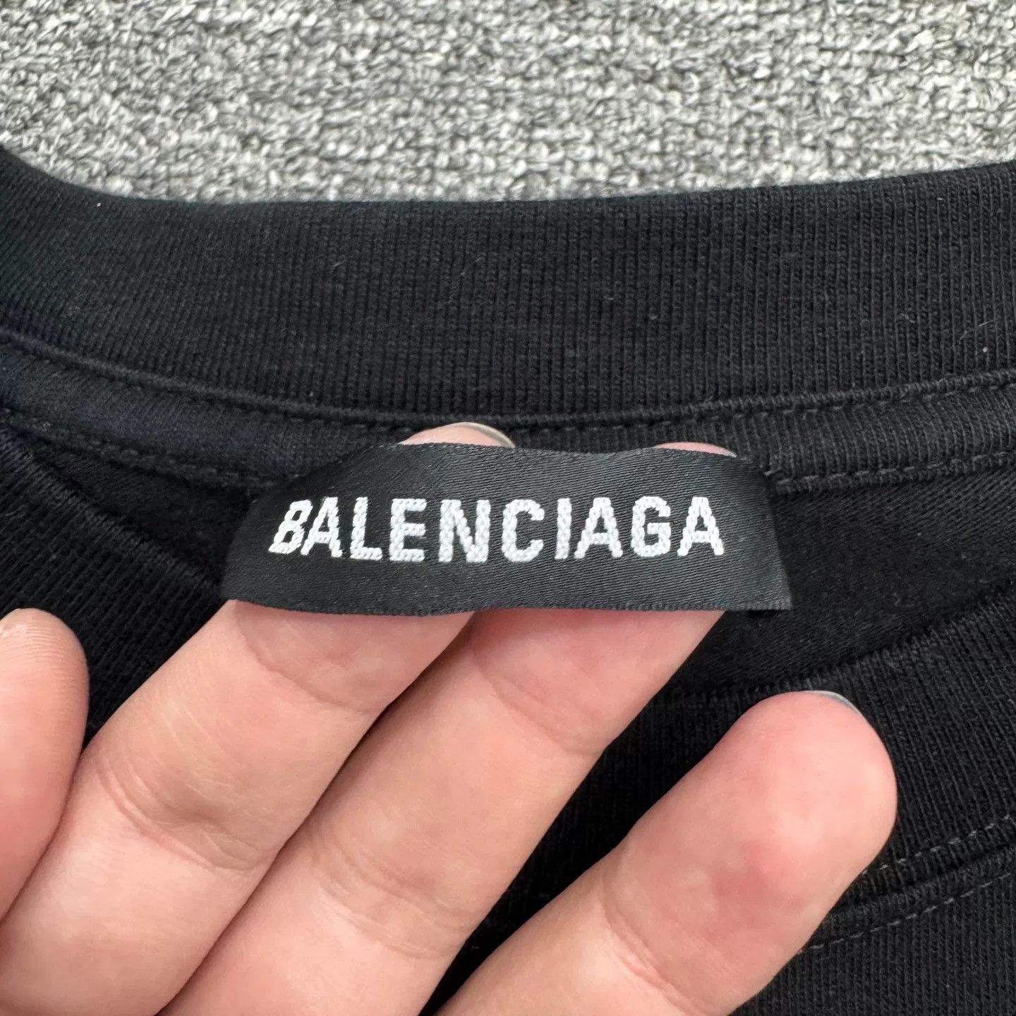 Balenciaga Balenciaga Short Sleeve T-Shirt with Print Size US L / EU 52-54 / 3 - 3 Thumbnail