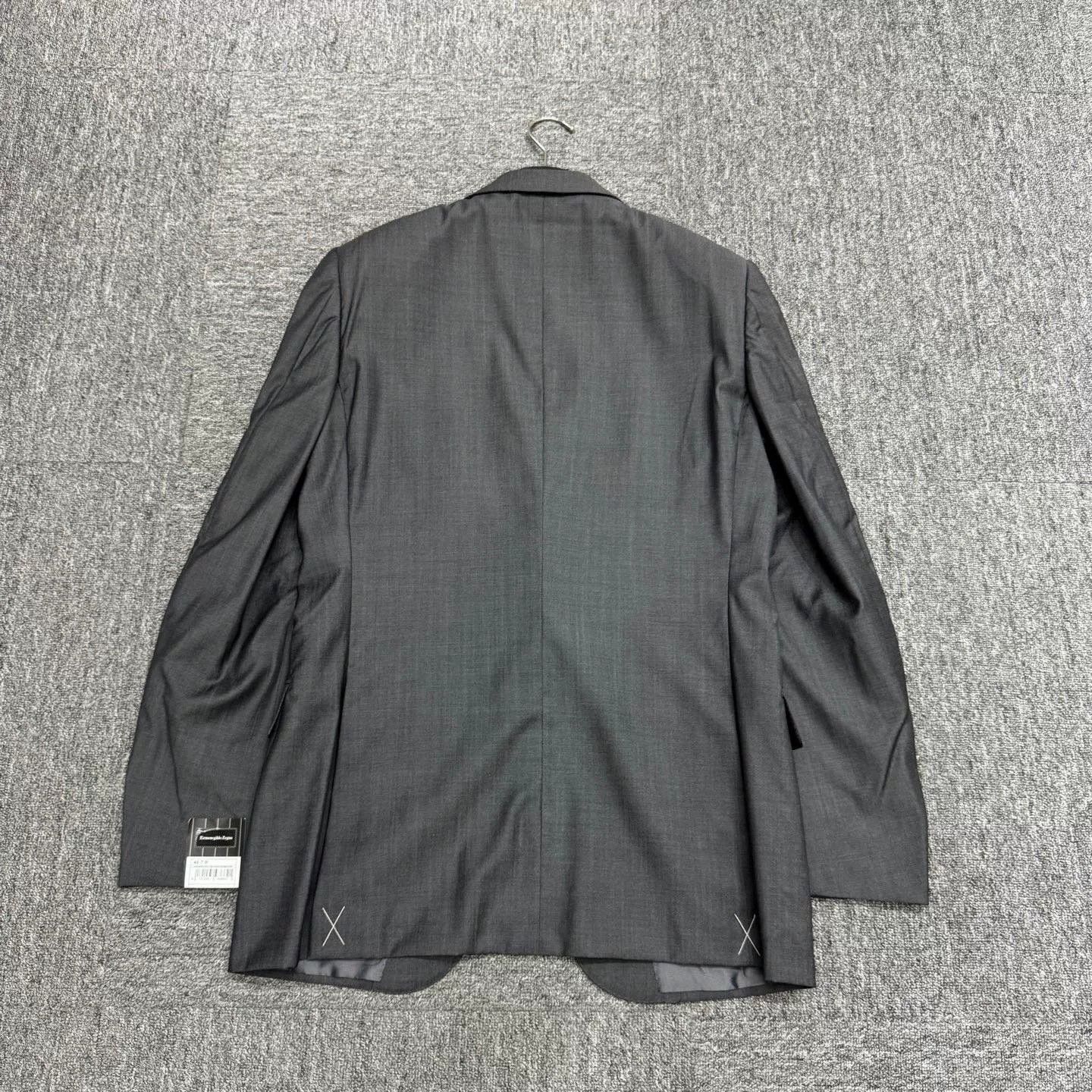 Ermenegildo Zegna Ermenegildo Zegna Wool Suit Jacket Size US M / EU 48-50 / 2 - 2 Thumbnail