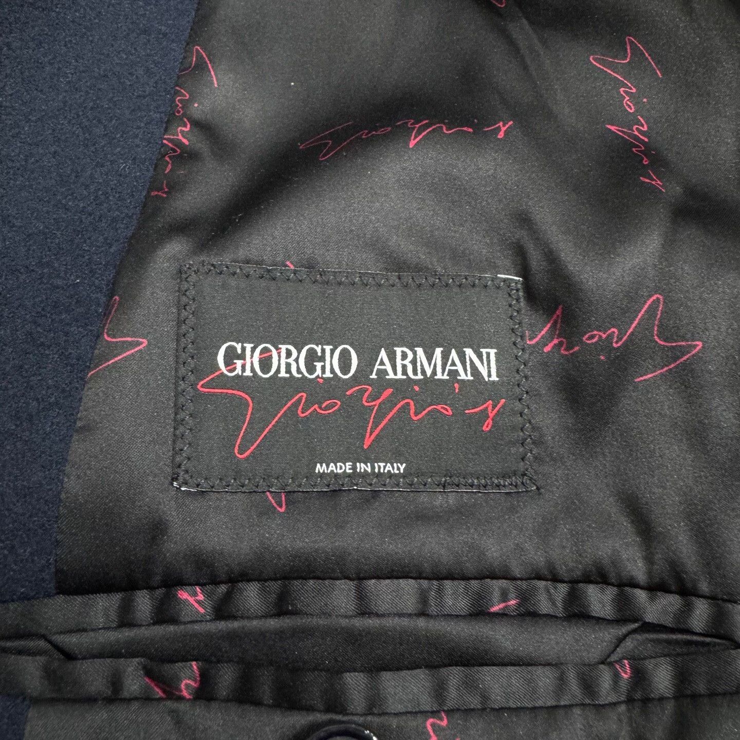 Giorgio Armani Giorgio Armani Cashmere Overcoat Size US XXL / EU 58 / 5 - 3 Thumbnail