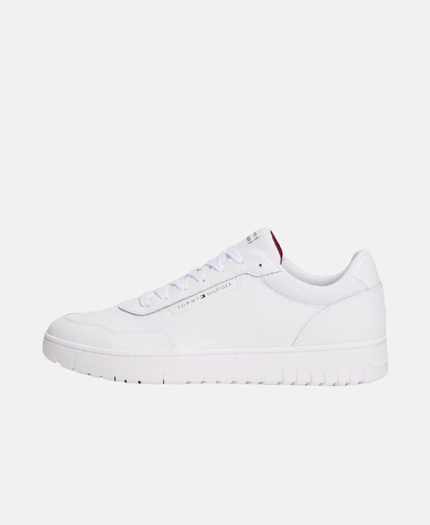 Tommy Hilfiger Th Basket Core LthPinperf Sneakers Size US 9 / EU 42 - 3 Thumbnail