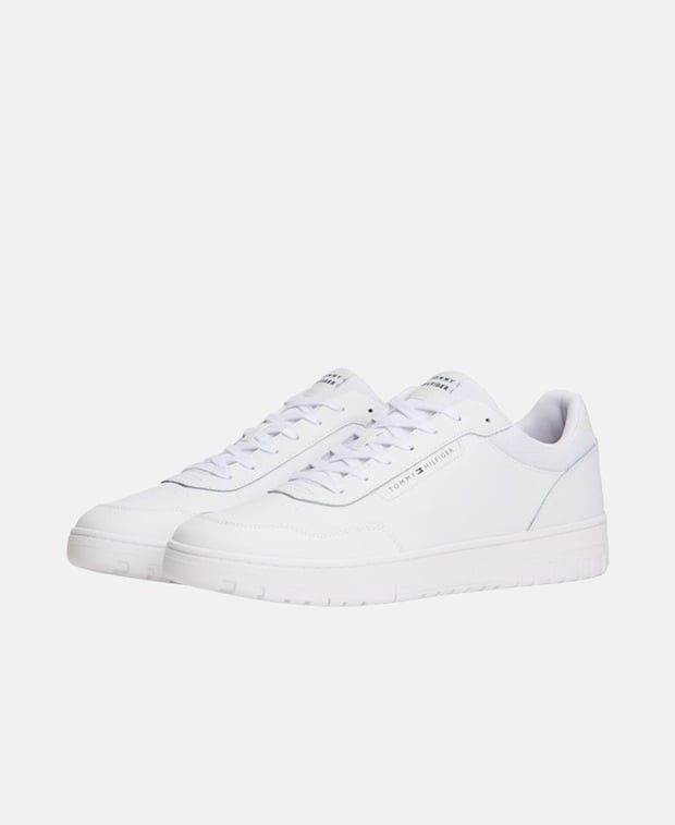 Tommy Hilfiger Th Basket Core LthPinperf Sneakers Size US 10 / EU 43 - 4 Thumbnail