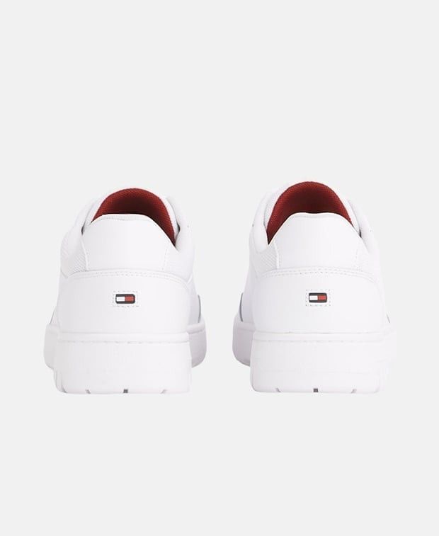 Tommy Hilfiger Th Basket Core LthPinperf Sneakers Size US 11 / EU 44 - 2 Thumbnail