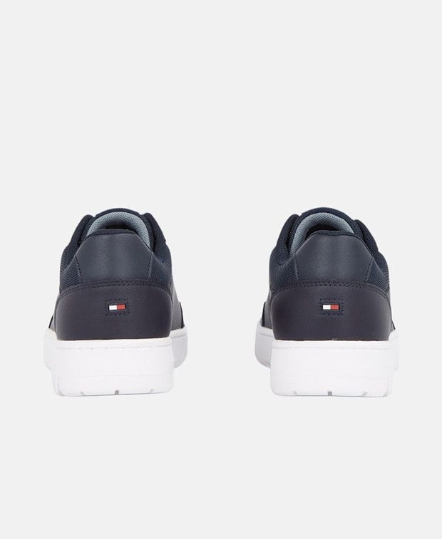 Tommy Hilfiger Th Basket Core LthPinperf Sneakers Size US 7 / EU 40 - 2 Thumbnail