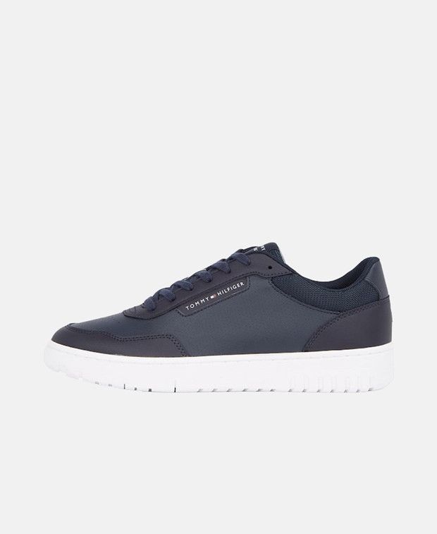 Tommy Hilfiger Th Basket Core LthPinperf Sneakers Size US 9 / EU 42 - 4 Thumbnail