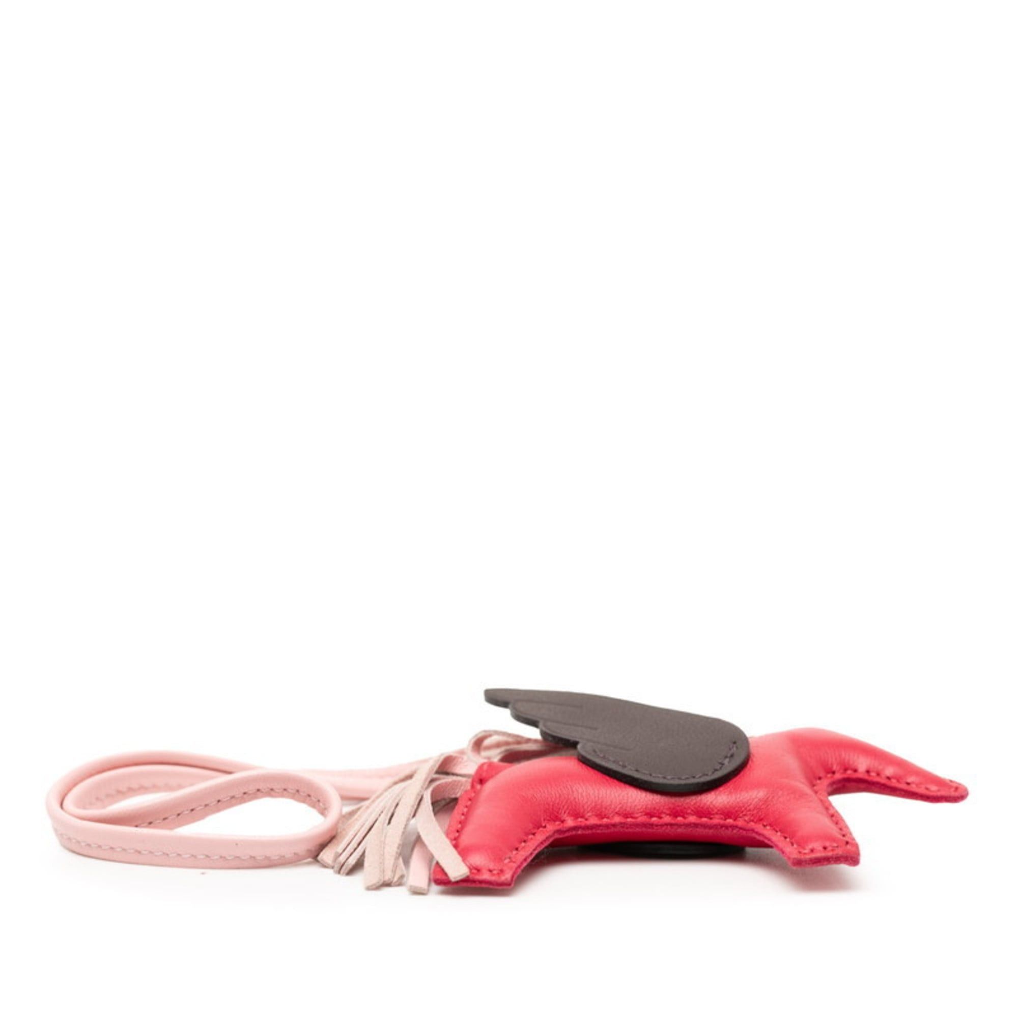 Hermes Hermès Rodeo Charm Pegasus PM Bag Pink Brown Anjou Milo Women's HERMES Size ONE SIZE - 3 Thumbnail