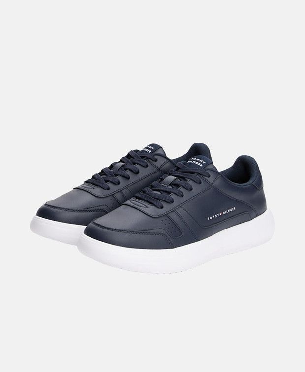 Tommy Hilfiger Modern Lightcup Lth Sneakers Size US 7 / EU 40 - 4 Thumbnail
