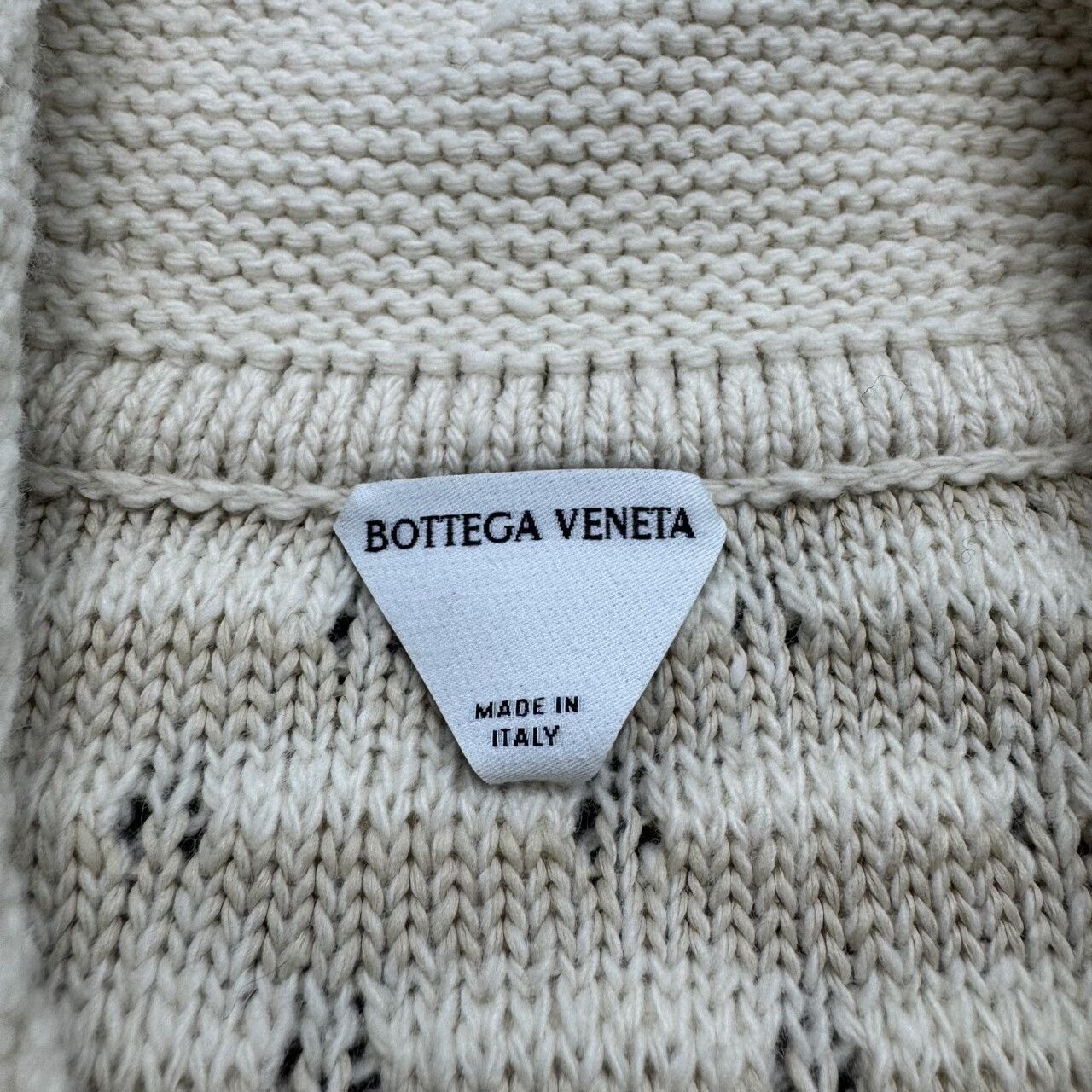 Bottega Veneta Bottega Veneta Scalloped Knit Short Sleeve Size US L / EU 52-54 / 3 - 3 Thumbnail