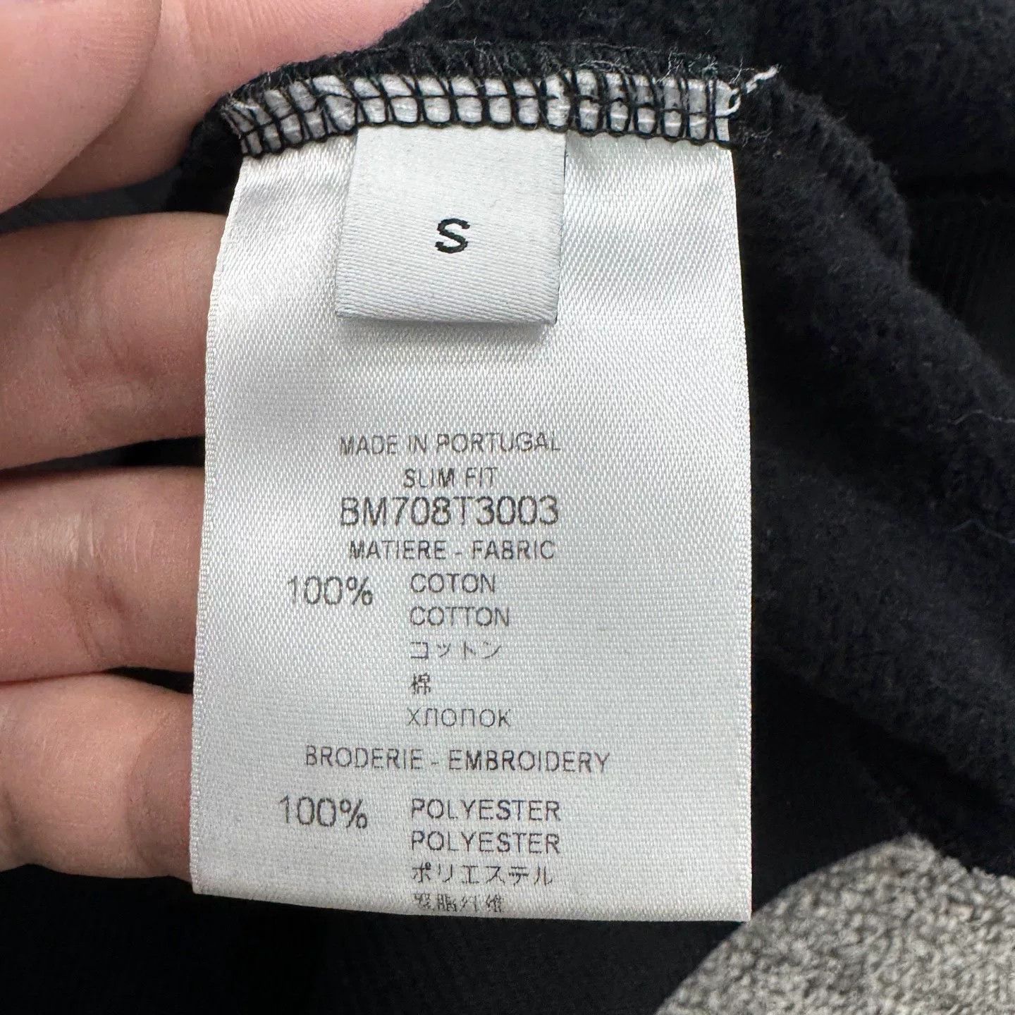 Givenchy Givenchy Embroidered Letter Short Sleeve Shirt Size US S / EU 44-46 / 1 - 4 Thumbnail