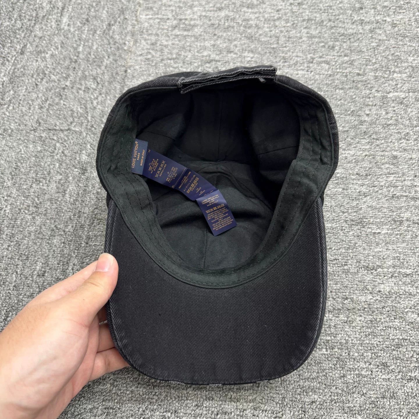 Louis Vuitton louis vuitton embroidered logo baseball cap Size ONE SIZE - 3 Thumbnail