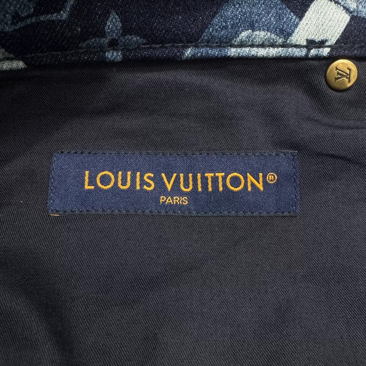 Louis Vuitton louis vuitton floral denim pants size 33 Size US 33 - 4 Thumbnail