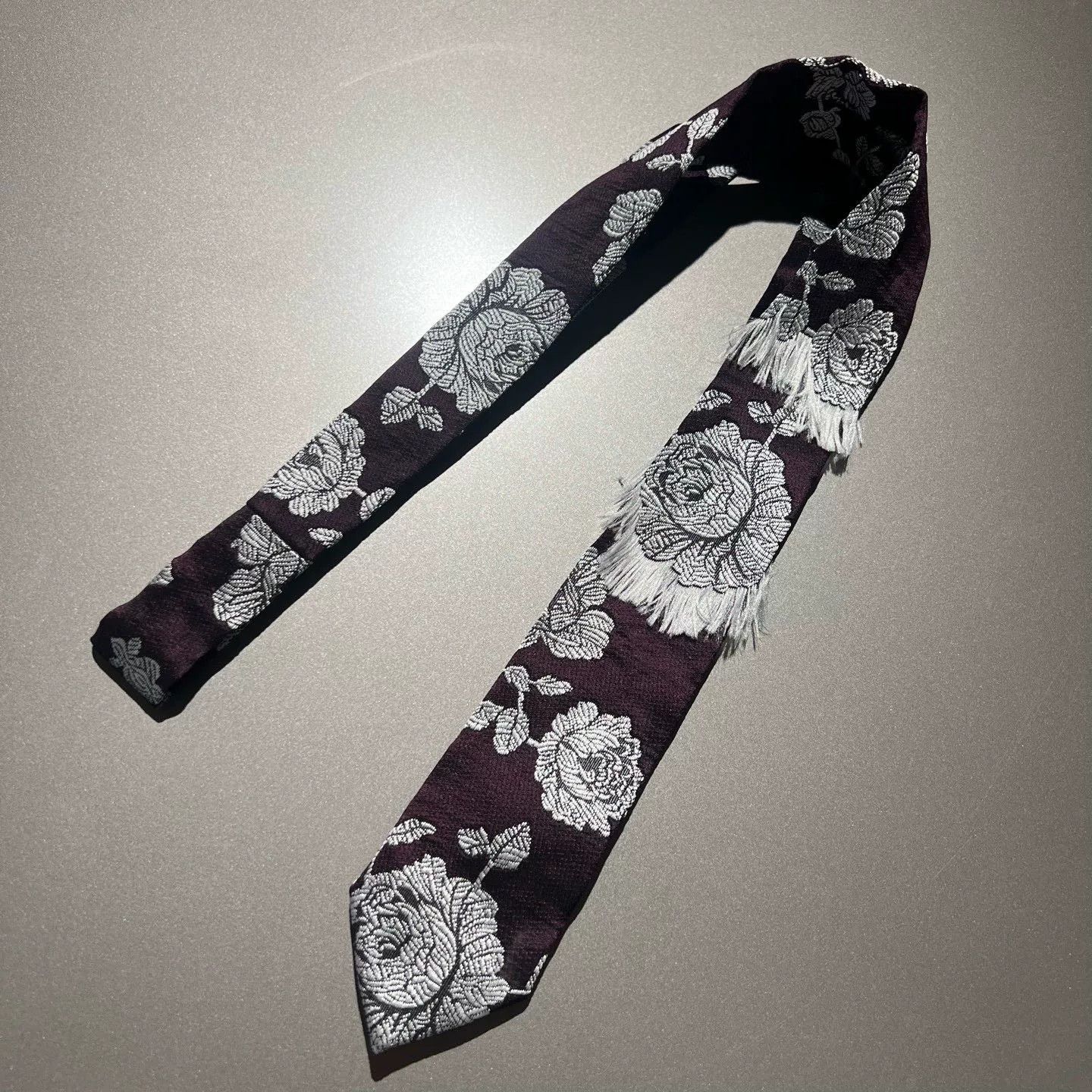 Dries Van Noten dries van noten floral tie Size ONE SIZE - 5 Thumbnail