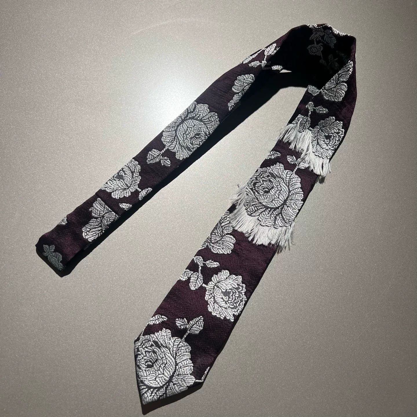 Dries Van Noten dries van noten floral tie Size ONE SIZE - 3 Thumbnail