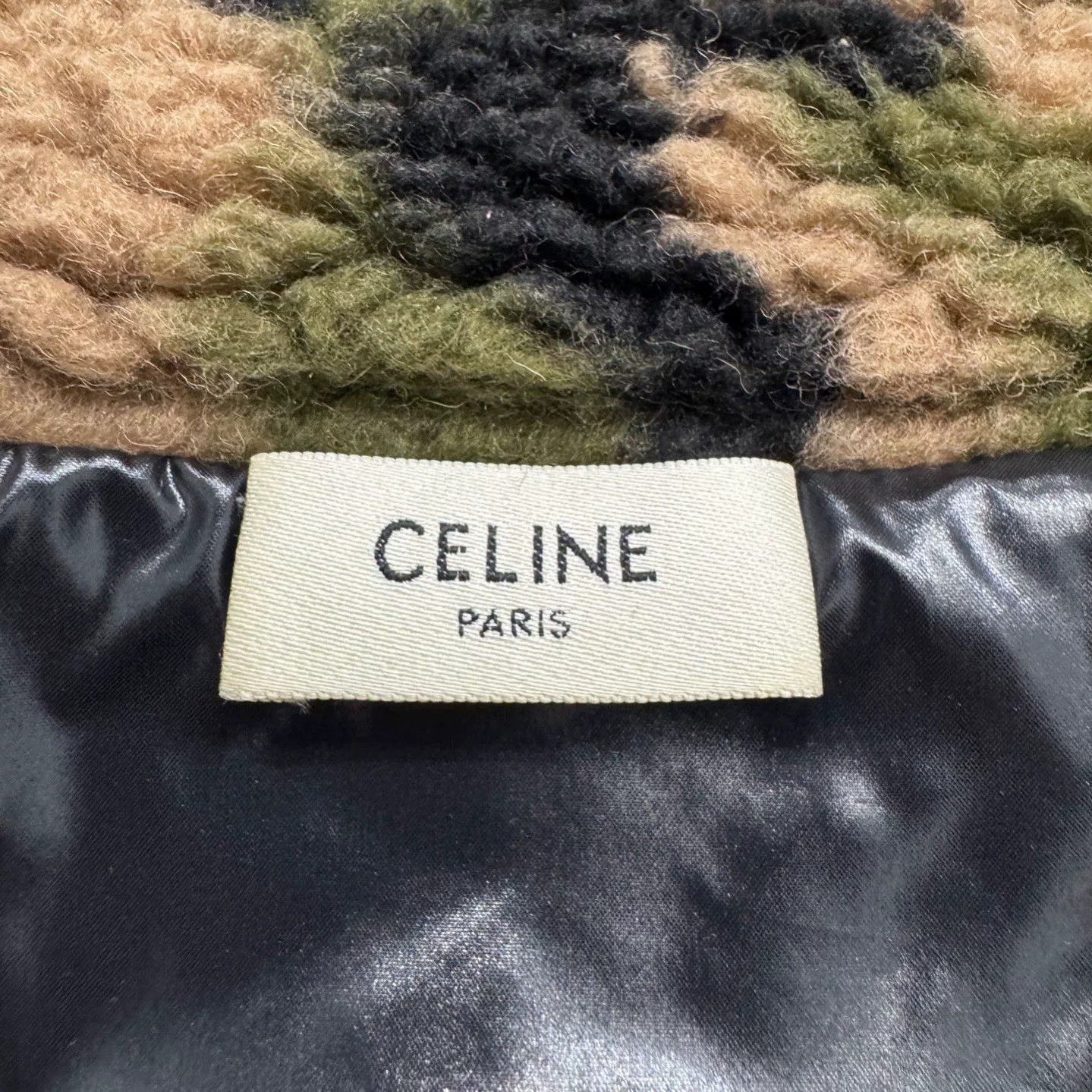 Celine celine camouflage teddy jacket size s Size US S / EU 44-46 / 1 - 3 Thumbnail