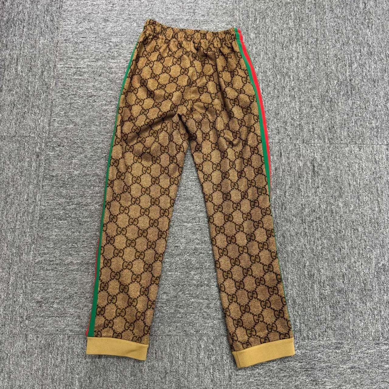 Gucci Gucci Monogram Casual Pants in Brown Size 22" - 2 Thumbnail