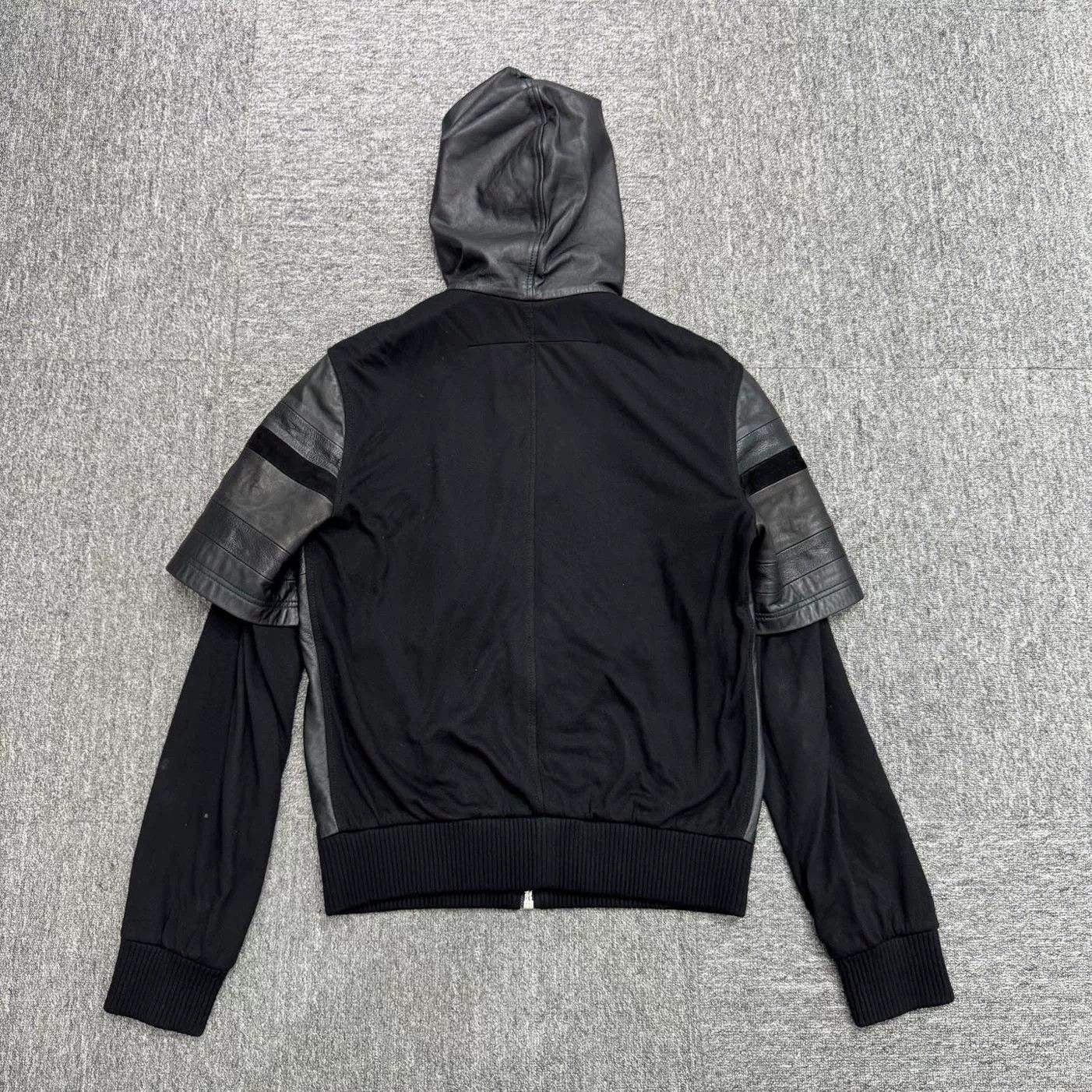 Givenchy Givenchy Hooded Jacket with Mixed Fabrics Size US M / EU 48-50 / 2 - 2 Thumbnail