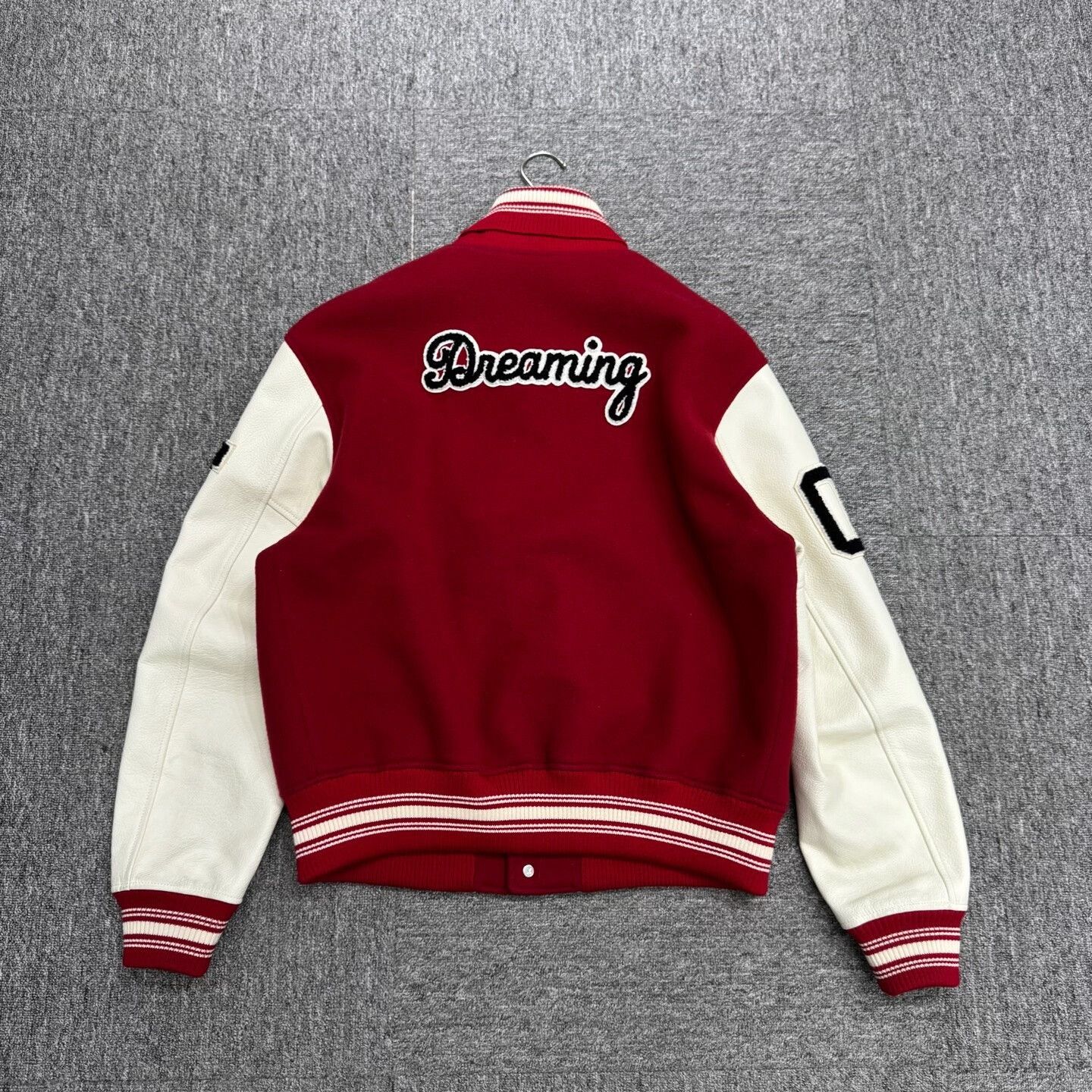 Louis Vuitton louis vuitton red and white varsity jacket Size US L / EU 52-54 / 3 - 2 Thumbnail