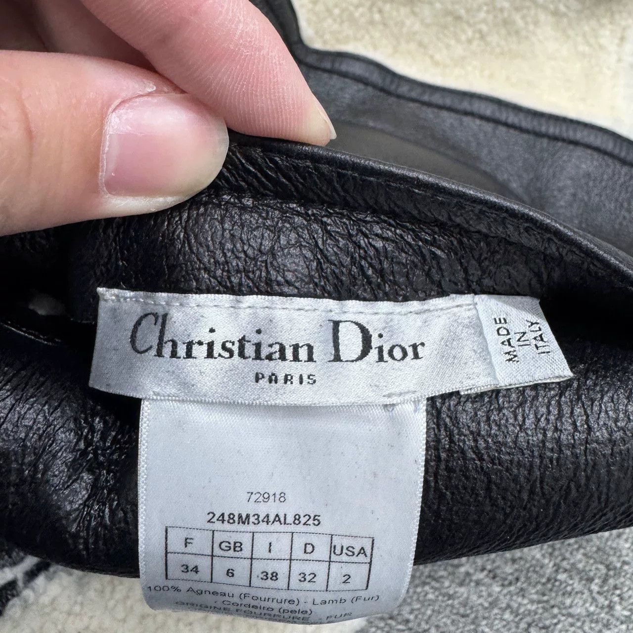 Dior Dior Double-Sided Shearling Jacket Size 38 Size US M / EU 48-50 / 2 - 5 Thumbnail