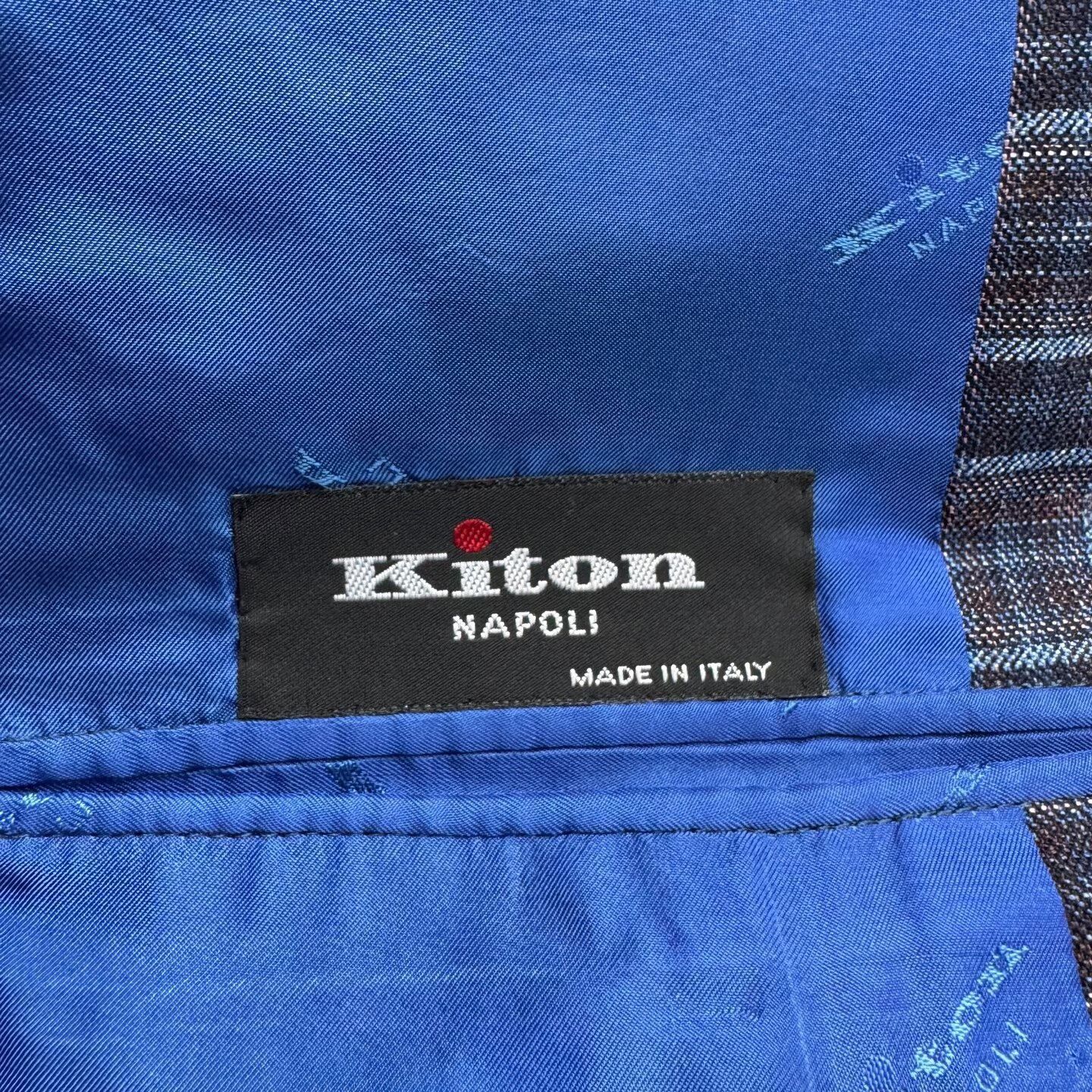 Kiton plaid wool blazer by Kiton Size US M / EU 48-50 / 2 - 3 Thumbnail