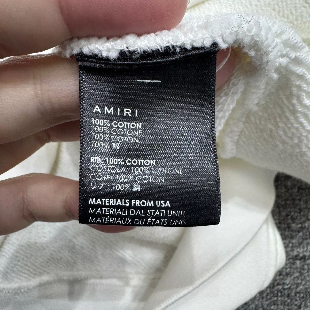 Amiri amiri embroidered hooded sweatshirt size M Size US M / EU 48-50 / 2 - 4 Thumbnail