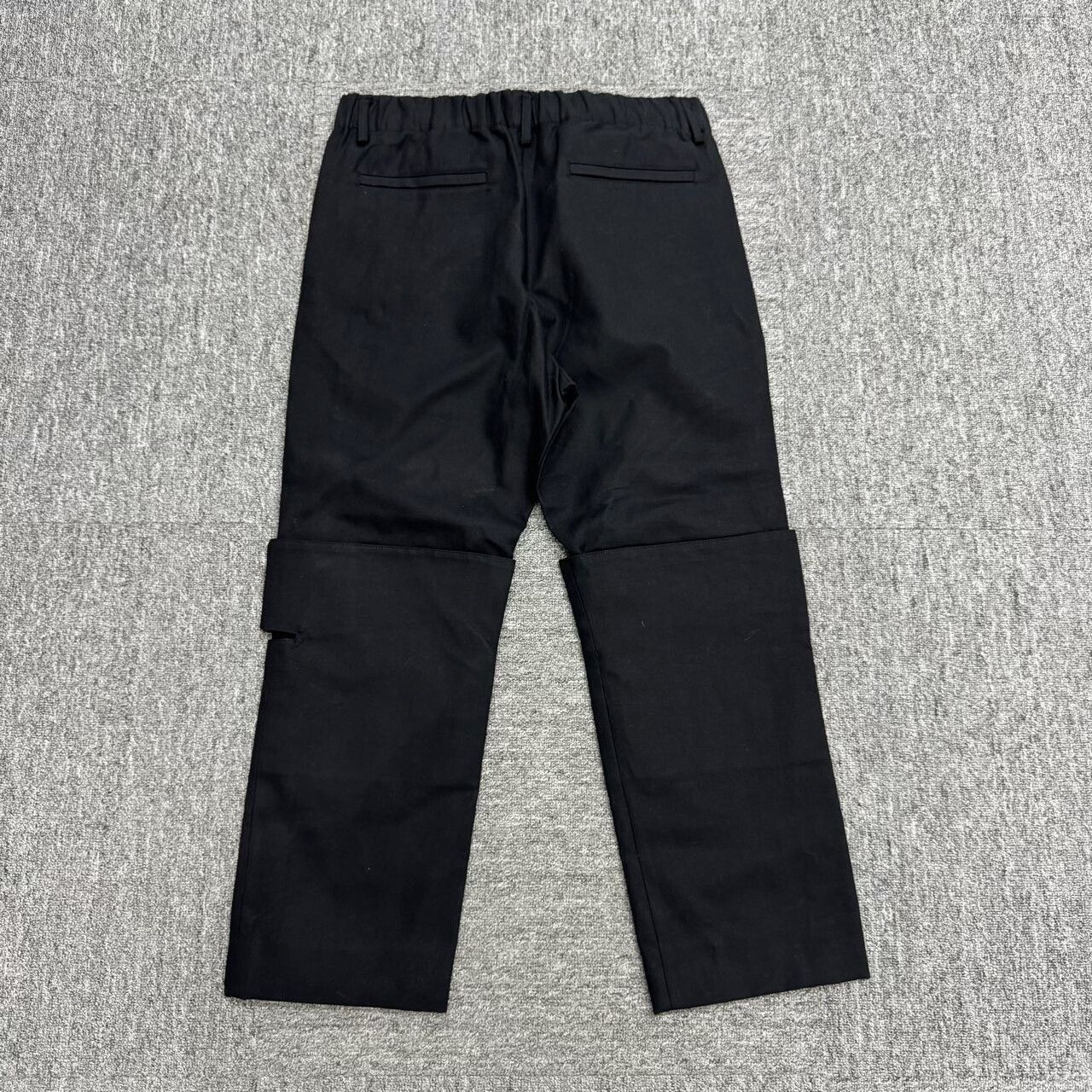 Givenchy Givenchy Layered Casual Pants in Black Size US 40 / EU 56 - 2 Thumbnail
