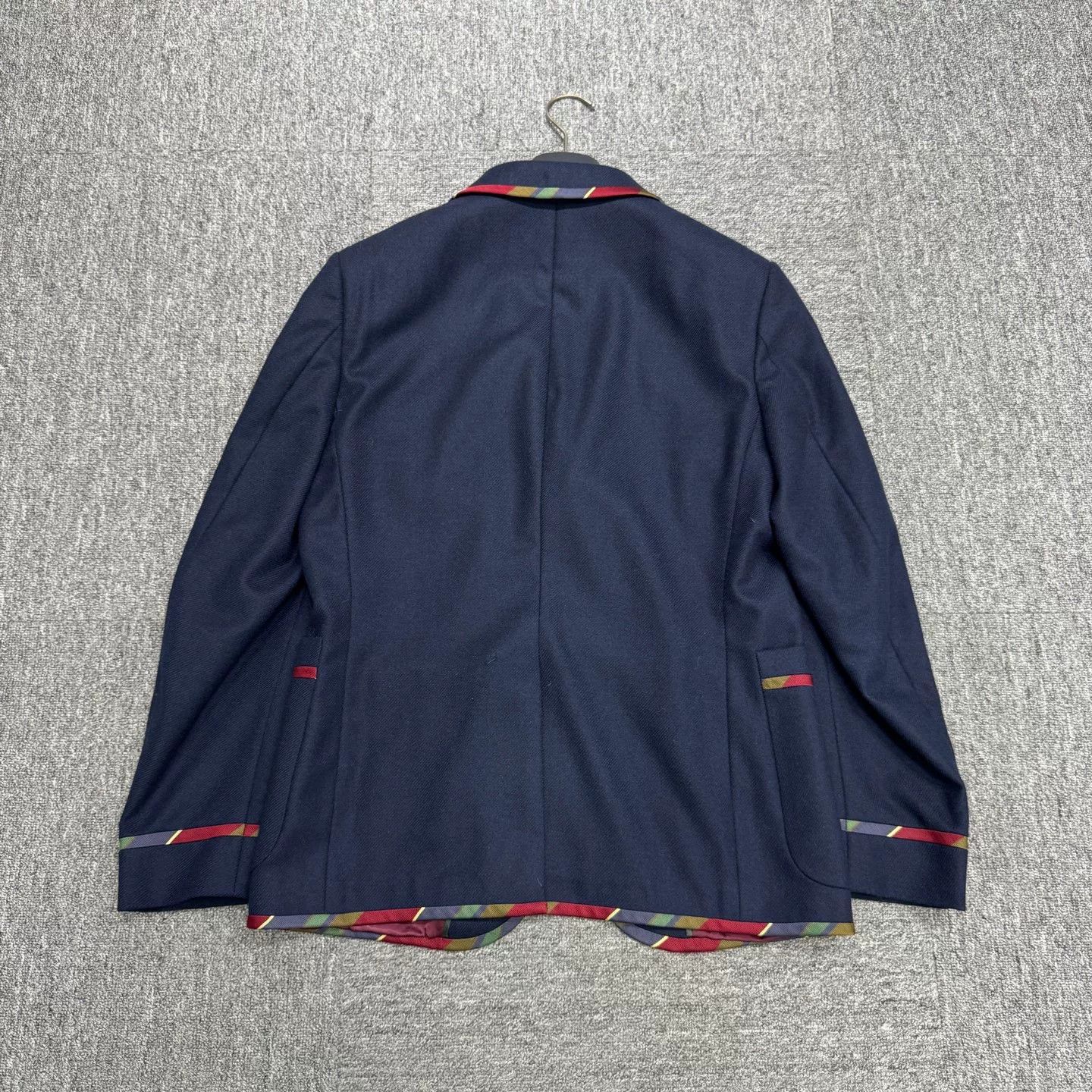 Gucci gucci blue wool suit jacket size 48 Size US L / EU 52-54 / 3 - 2 Thumbnail