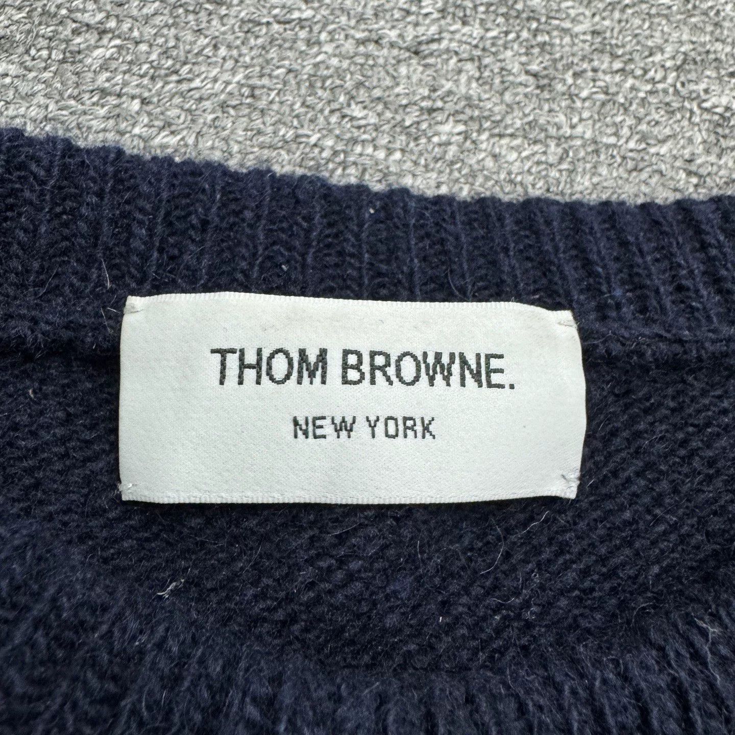 Thom Browne thom browne striped wool knit pullover Size US L / EU 52-54 / 3 - 3 Thumbnail
