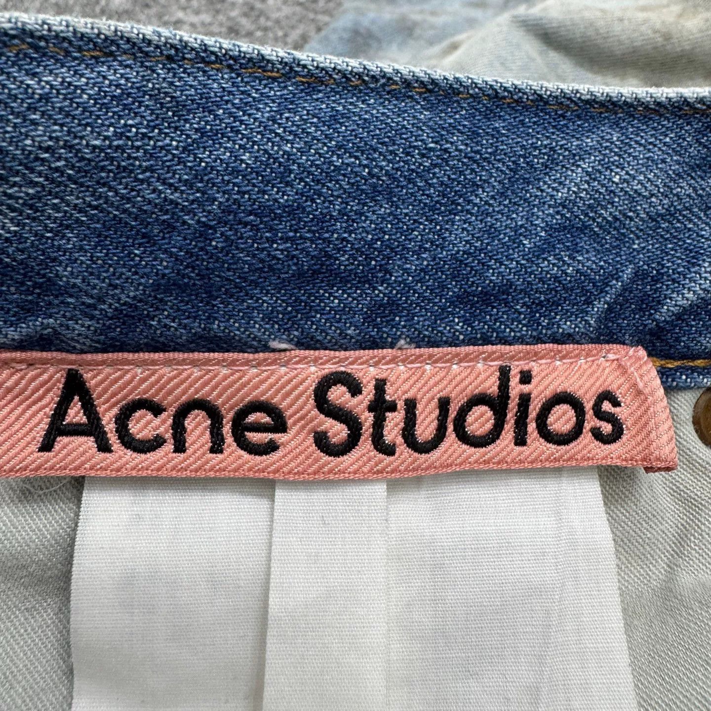 Acne Studios acne studios faded denim pants size 50 Size US 40 / EU 56 - 4 Thumbnail