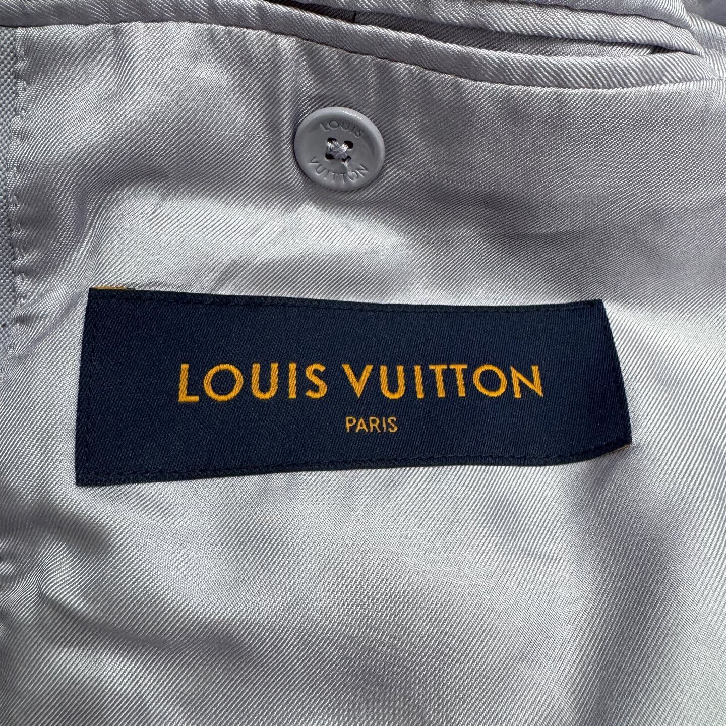 Louis Vuitton louis vuitton wrap-style wool blazer Size US L / EU 52-54 / 3 - 3 Thumbnail
