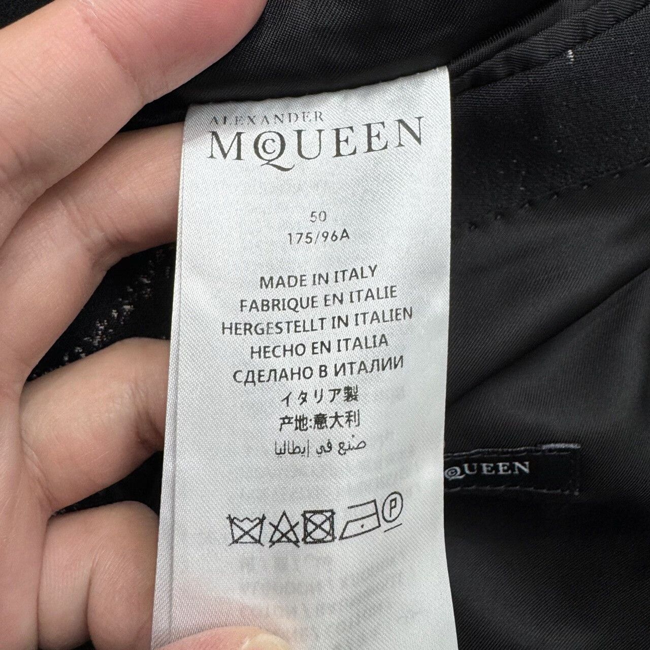 Alexander McQueen alexander mcqueen graffiti suit jacket Size US L / EU 52-54 / 3 - 4 Thumbnail