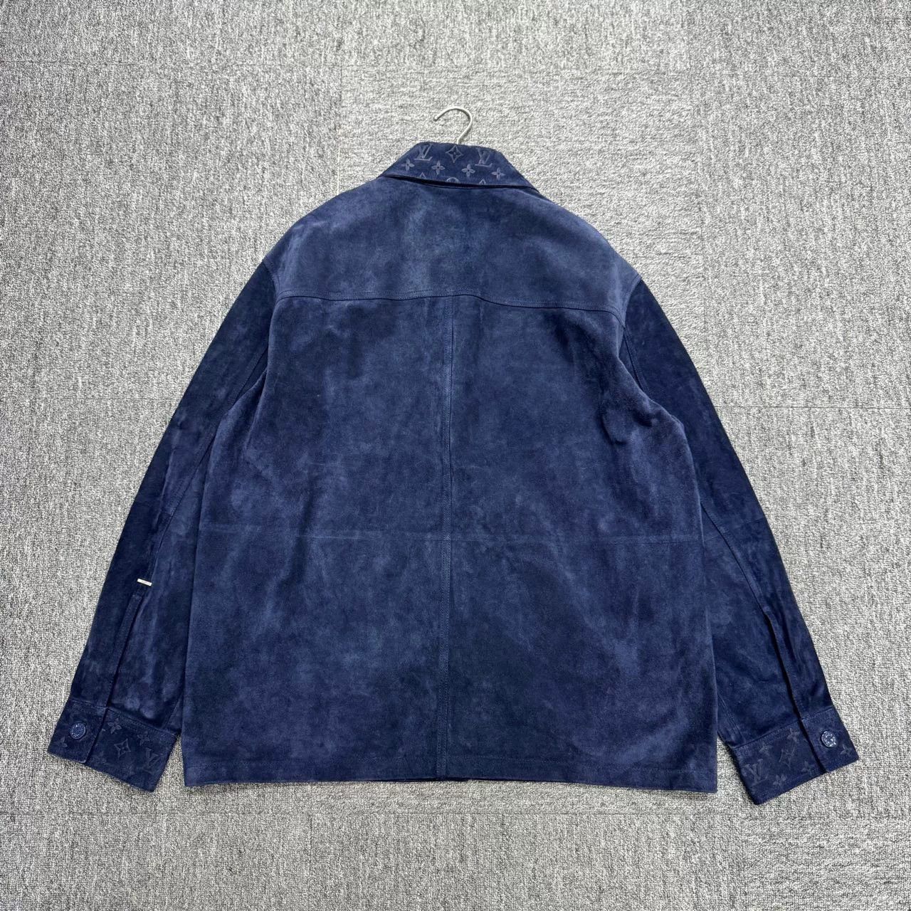 Louis Vuitton louis vuitton suede jacket with monogram design Size US L / EU 52-54 / 3 - 2 Thumbnail