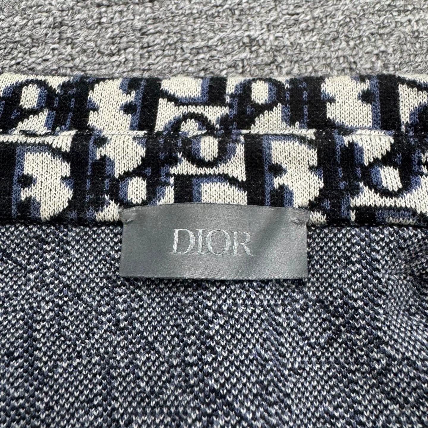Dior dior all-over logo long sleeve shirt Size US XL / EU 56 / 4 - 3 Thumbnail