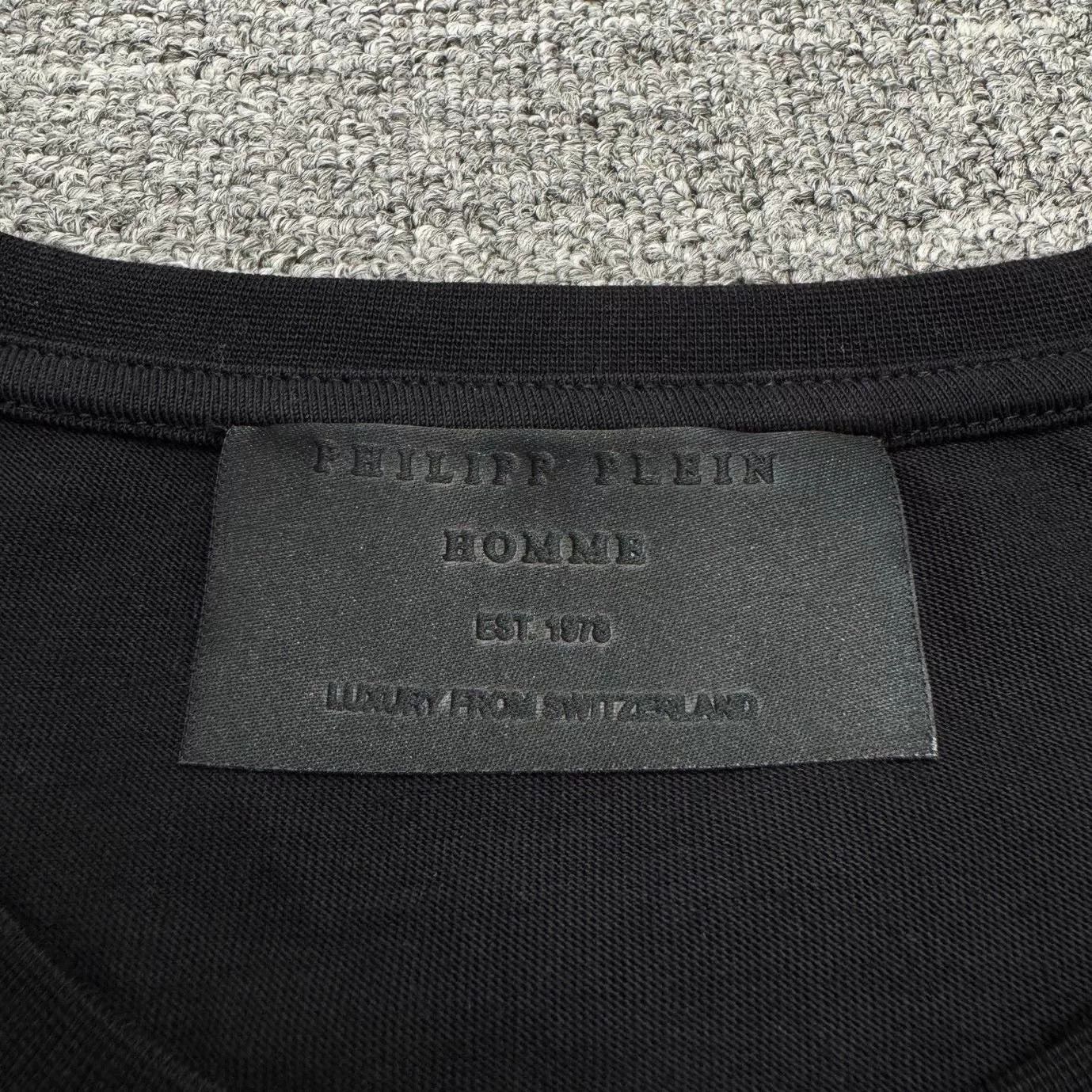 Philipp Plein philipp plein short sleeve t-shirt with rhinestones Size US M / EU 48-50 / 2 - 4 Thumbnail
