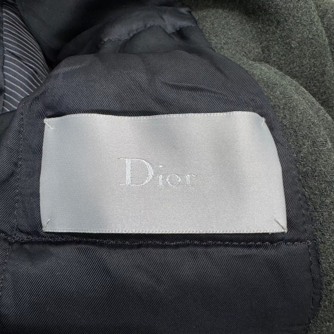 Dior dior wool coat with fur collar Size US L / EU 52-54 / 3 - 3 Thumbnail