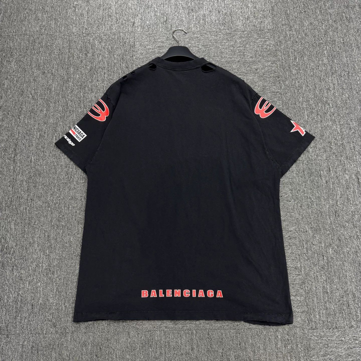 Balenciaga balenciaga short sleeve logo t-shirt Size US L / EU 52-54 / 3 - 2 Thumbnail