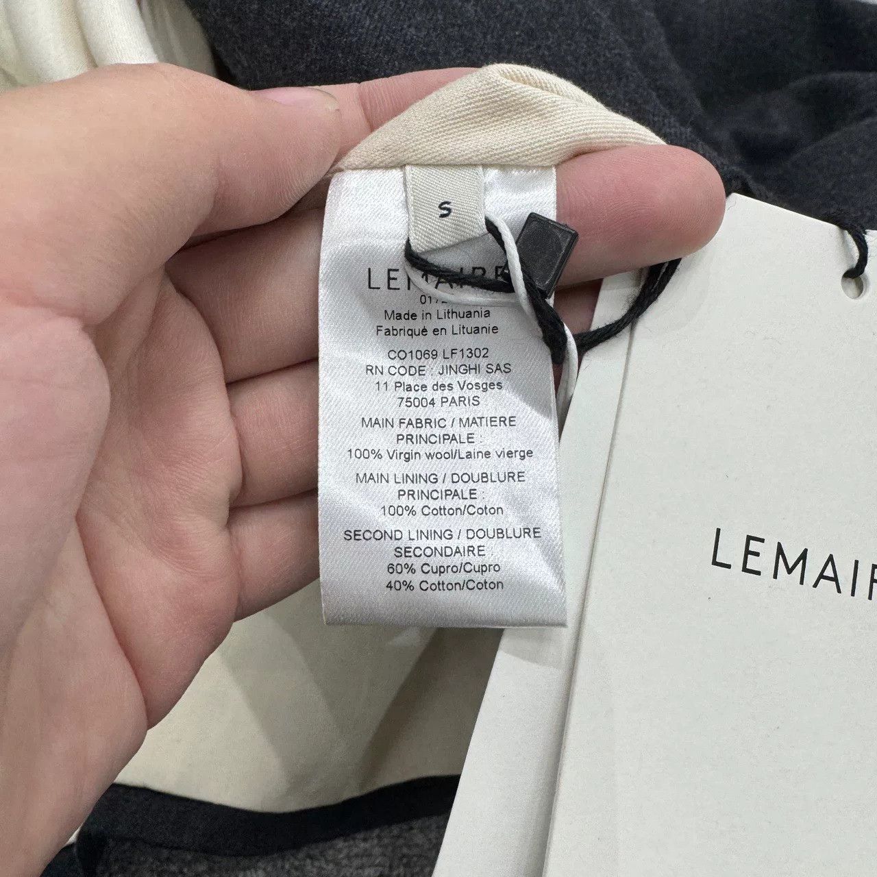 Lemaire Lemaire 24fw Suit Jacket in Size Small Size US S / EU 44-46 / 1 - 4 Thumbnail