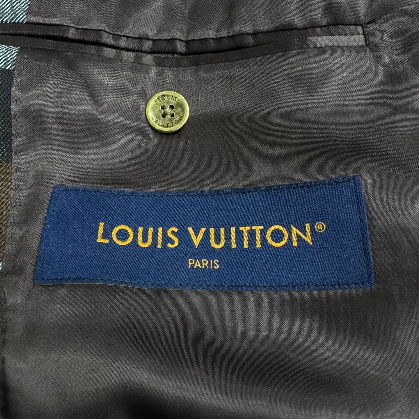 Louis Vuitton louis vuitton mosaic wool suit jacket Size US L / EU 52-54 / 3 - 3 Thumbnail