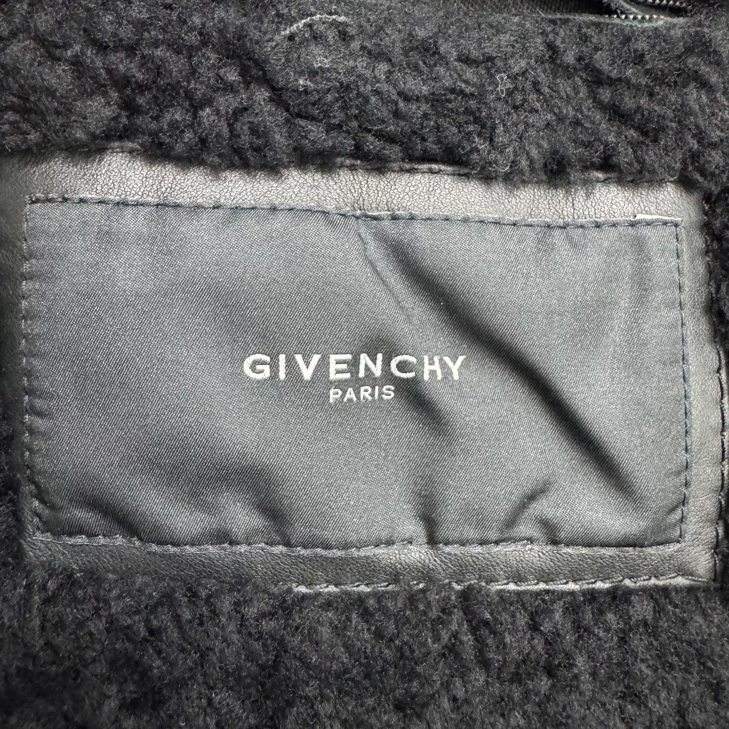Givenchy Givenchy Hooded Jacket in Black Leather Size US S / EU 44-46 / 1 - 5 Thumbnail