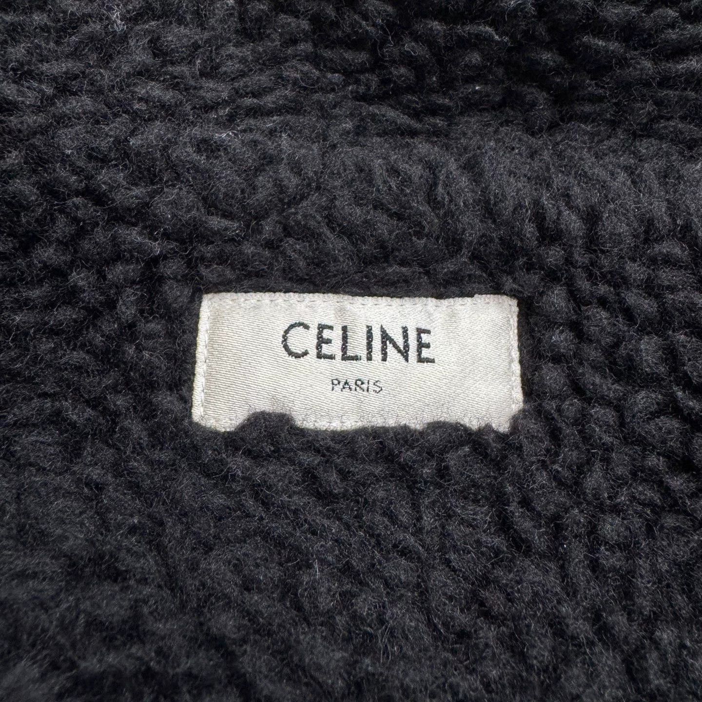 Celine celine embroidered lambswool denim jacket Size US L / EU 52-54 / 3 - 3 Thumbnail