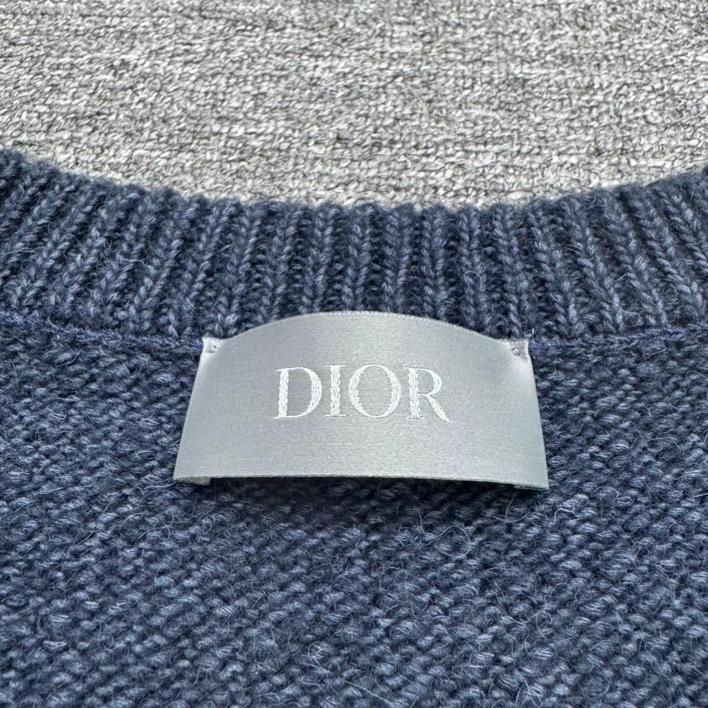 Dior dior x denim tears color-block wool vest Size US XXL / EU 58 / 5 - 3 Thumbnail