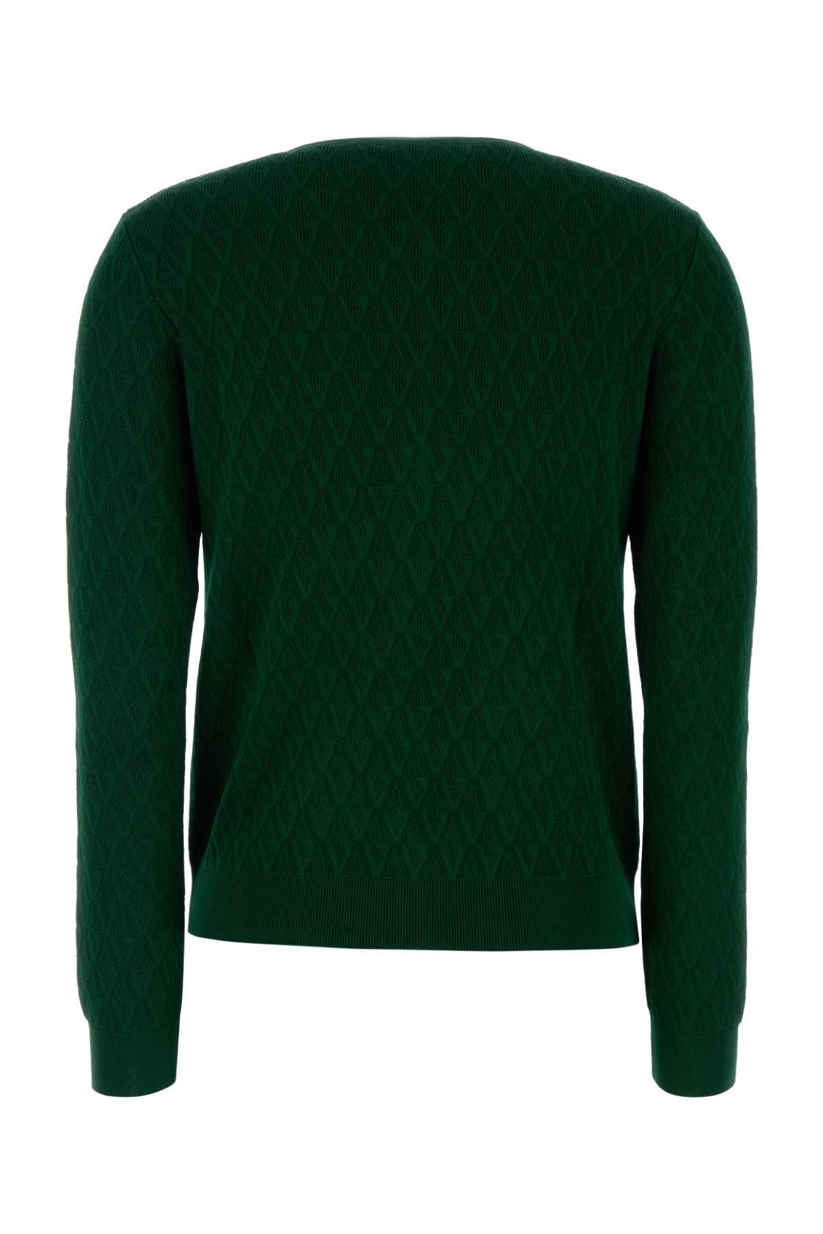 Versace Green Stretch Viscose Blend Cardigan Size S / US 4 / IT 40 - 2 Thumbnail