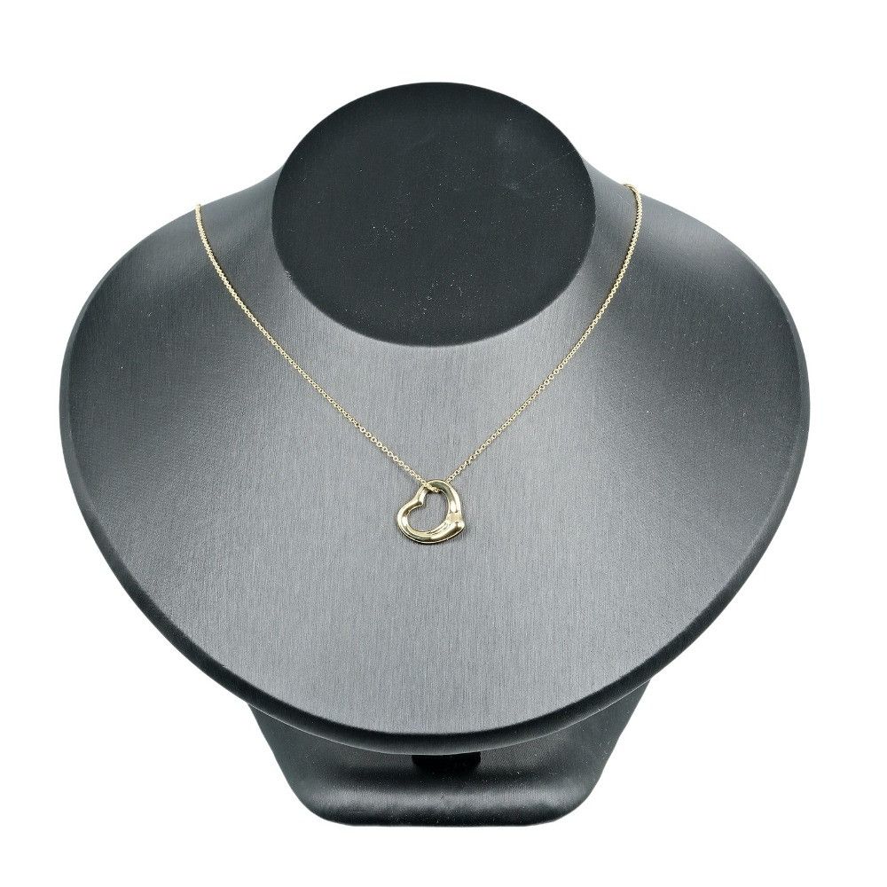 Tiffany & Co. Tiffany & Co. Tiffany Open Heart Au750 Necklace Metal Necklace DUTY FREE for USA Size ONE SIZE - 2 Thumbnail