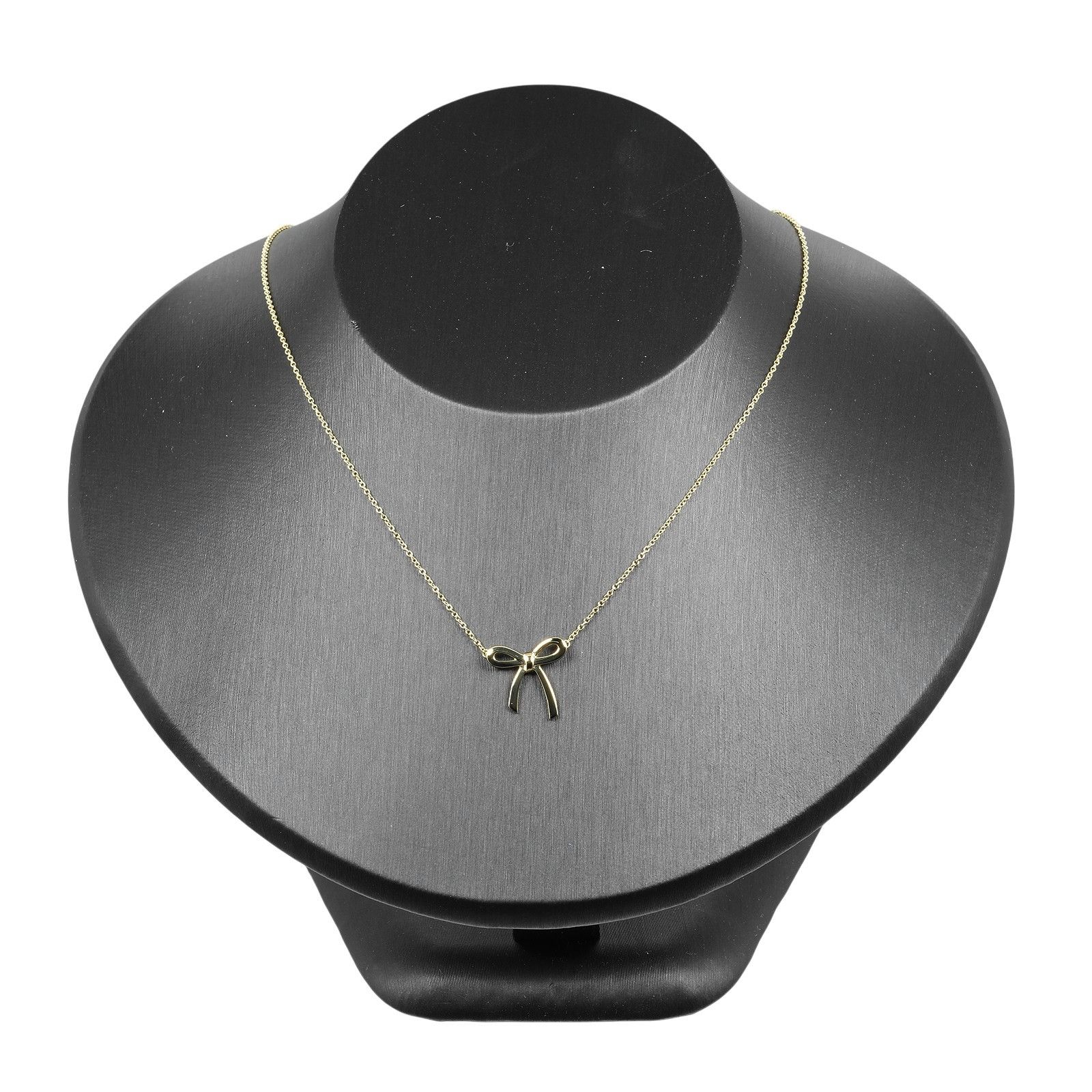 Tiffany & Co. Tiffany & Co. Tiffany Ribbon Au750 Necklace Metal Necklace DUTY FREE for USA Size ONE SIZE - 2 Thumbnail