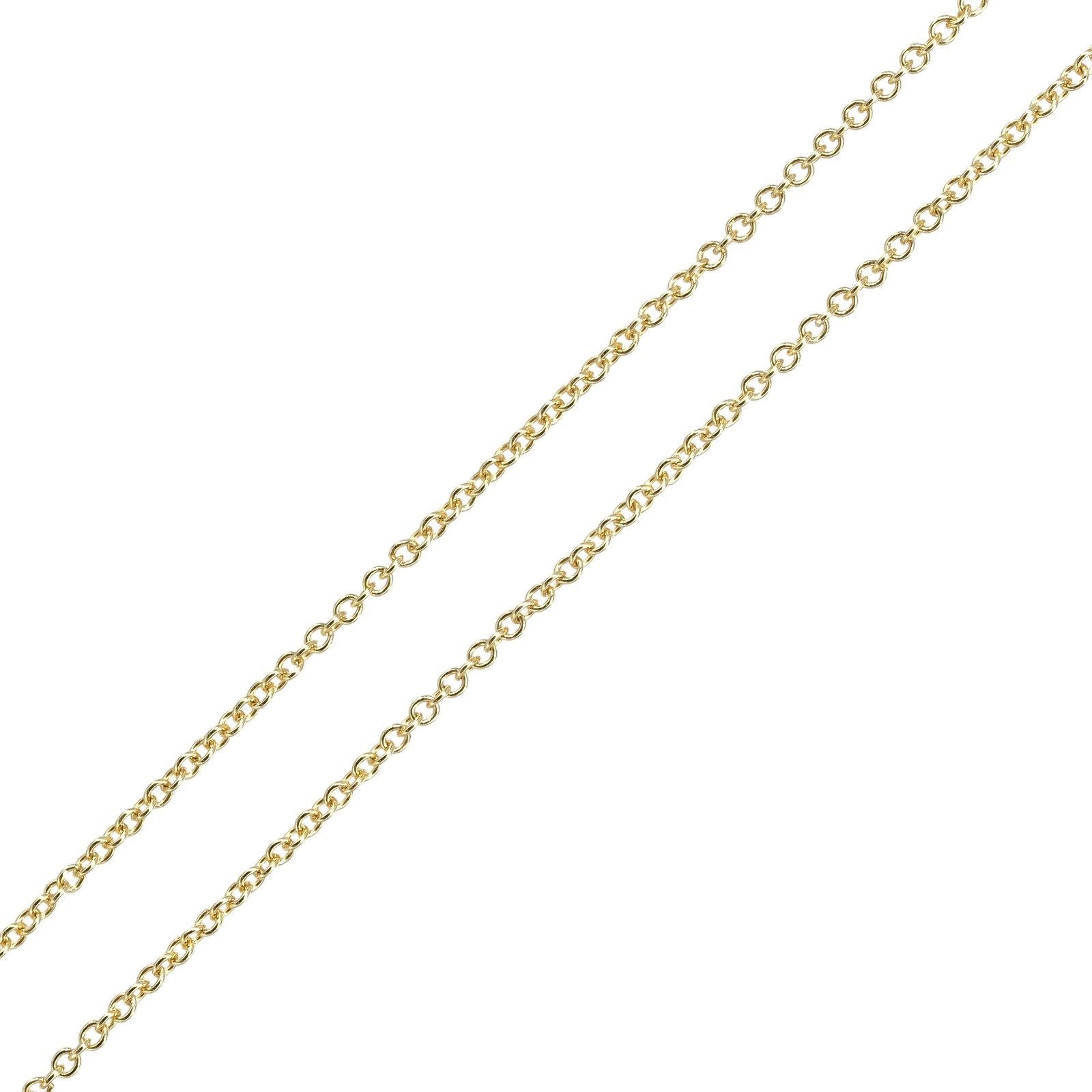 Tiffany & Co. Tiffany & Co. Tiffany & Co. Open Heart Au750 Crystal Necklace Metal Necklace DUTY FREE for USA Size ONE SIZE - 6 Thumbnail
