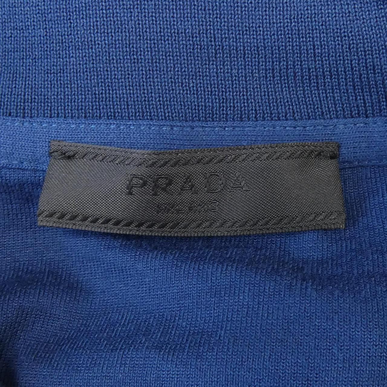Prada Prada Prada Technical Cotton T-shirt Cotton T-Shirts UJN897 SOOO 14LB DUTY FREE for USA Size ONE SIZE - 4 Thumbnail