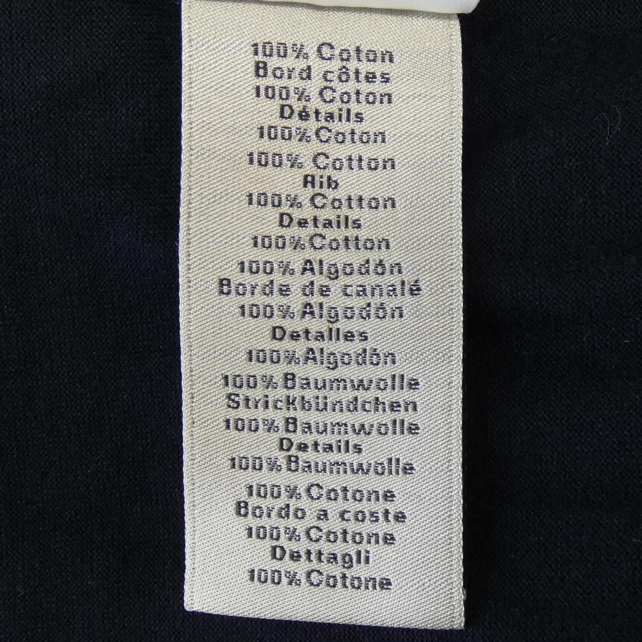 Hermes Hermes Hermes Onde Coloree M T-shirt Cotton T-Shirts DUTY FREE for USA Size ONE SIZE - 3 Thumbnail