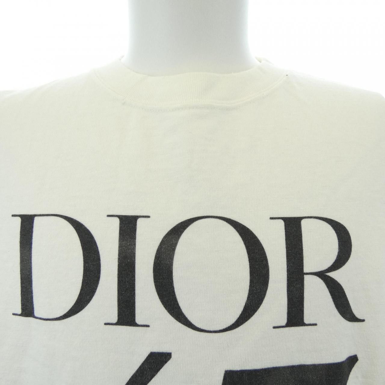 Dior Dior Dior DIOR 47 Slub Cotton T-shirt Cotton T-Shirts 413J640A0849 DUTY FREE for USA Size ONE SIZE - 5 Thumbnail
