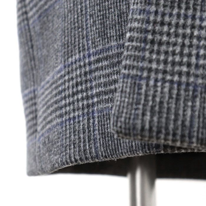 Other Other BEAUTY&YOUTH United Arrows EXTRA FINE WOOL 120’s Glen Check Wool Coat Leather Outerwear DUTY FREE for USA Size ONE SIZE - 12 Thumbnail