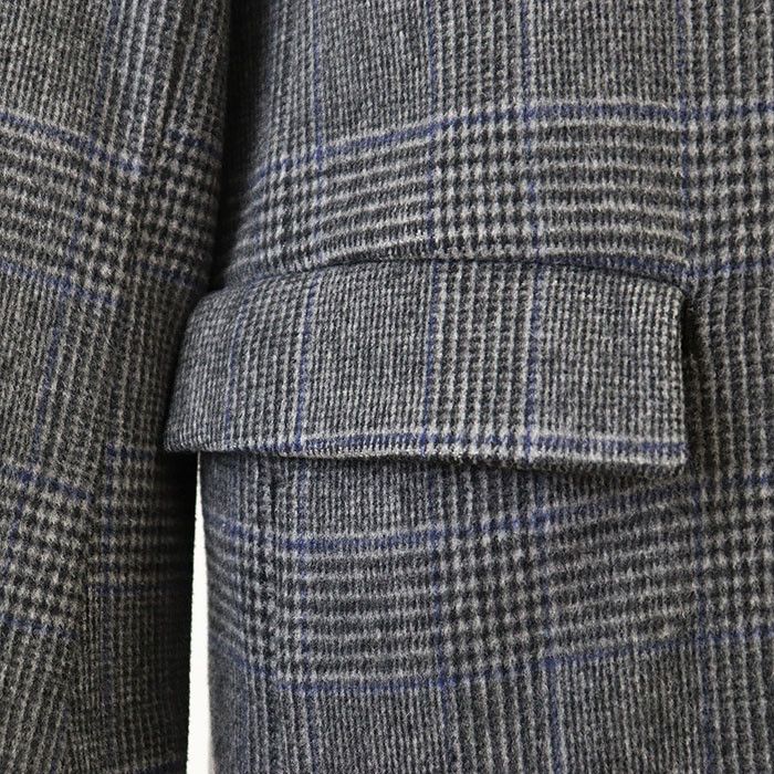 Other Other BEAUTY&YOUTH United Arrows EXTRA FINE WOOL 120’s Glen Check Wool Coat Leather Outerwear DUTY FREE for USA Size ONE SIZE - 11 Thumbnail