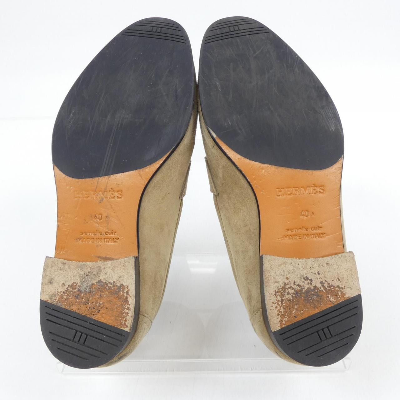 Hermes Hermes Hermes Paris40 Shoes Leather Shoes DUTY FREE for USA Size ONE SIZE - 4 Thumbnail